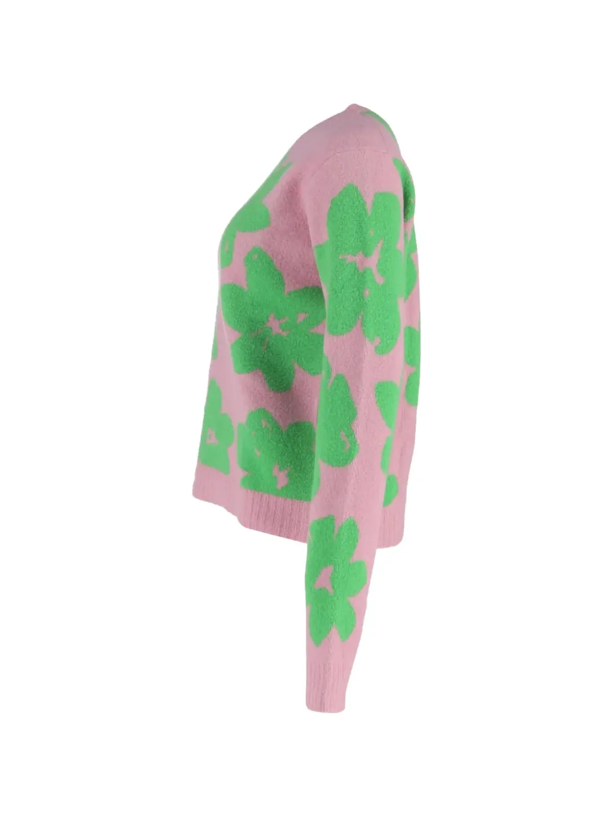 Jil Sander Pre-Owned 花柄クルーネックセーター - 画像3