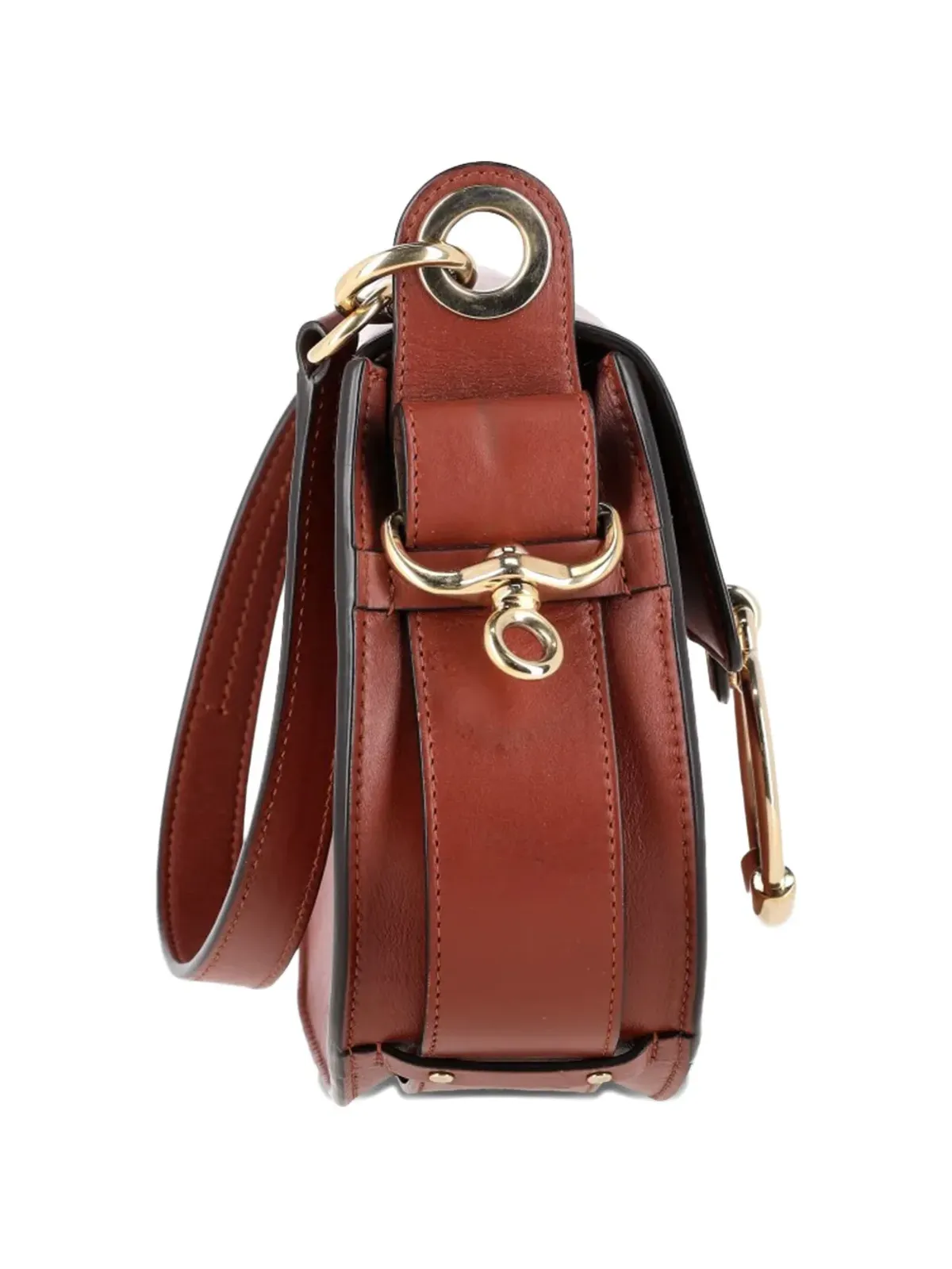 Chloé Vintage テスリング レザー ショルダーバッグ - 画像3