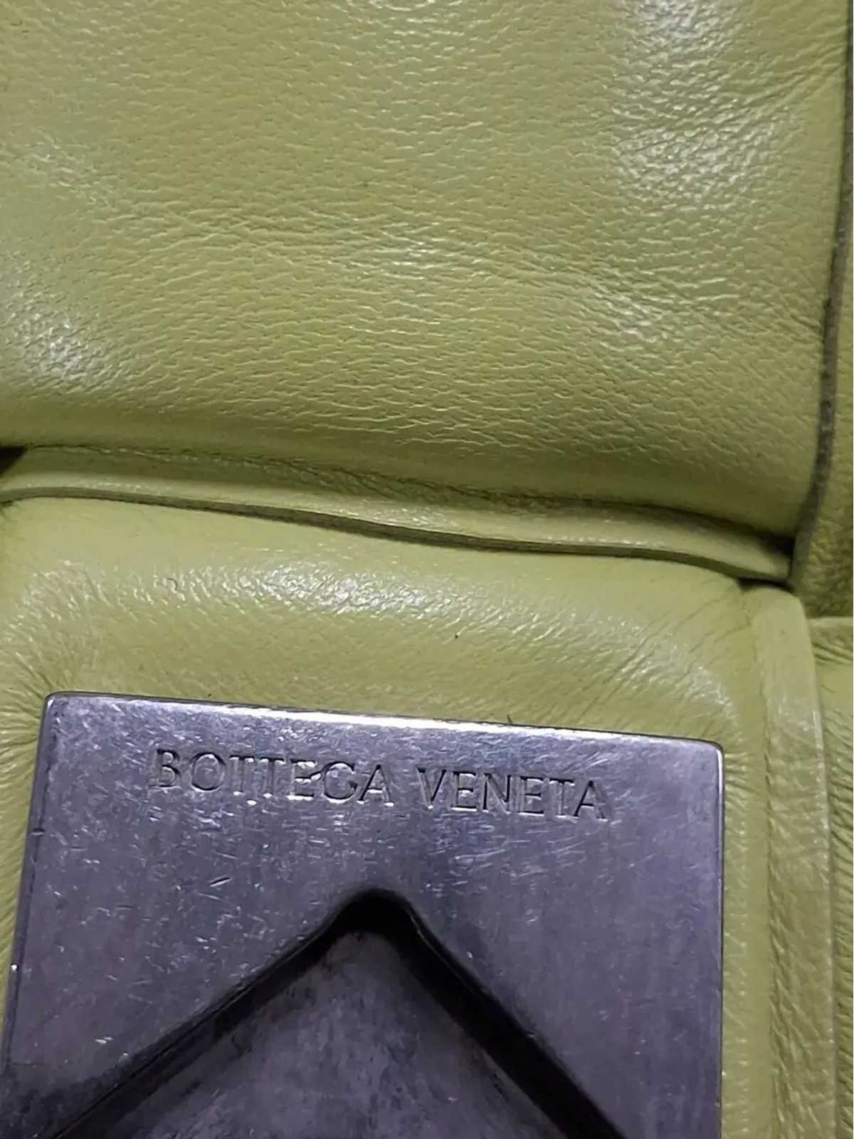 Bottega Veneta ビンテージ カセットレザーショルダーバッグ - 画像5