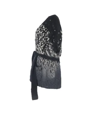 Stella McCartney Pre-Owned ニットベルト付きカーディガン - サムネイル3