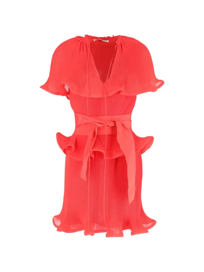 Stella McCartney Pre-Owned Stella McCartney Pre-Owned フリルミニドレスの商品画像