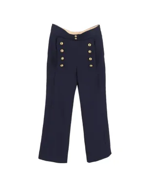 Chloé Vintage ボタン付きパンツ - サムネイル1