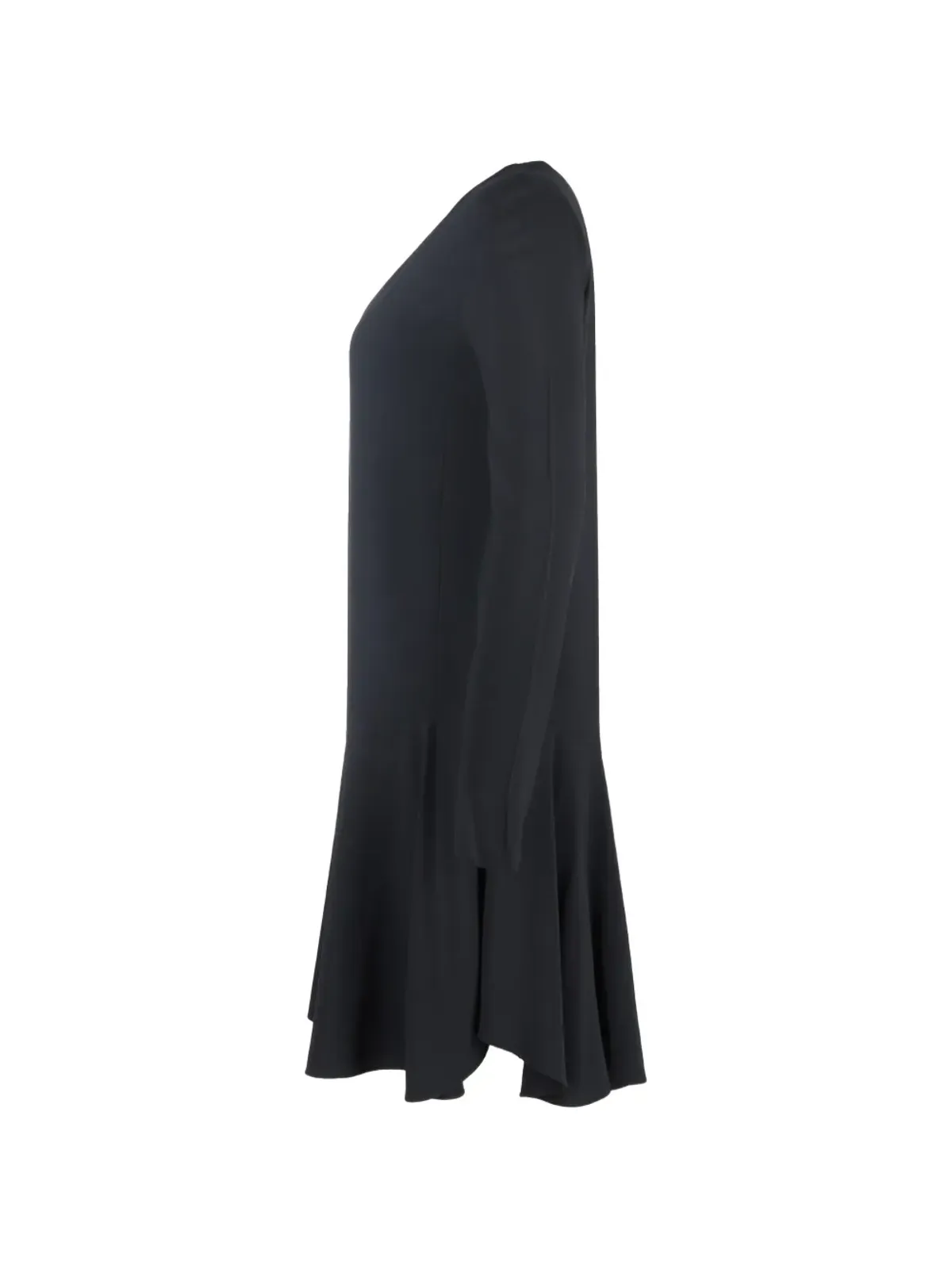 Chloé Vintage ドロップウエスト膝丈ドレス - ブラック - 画像3