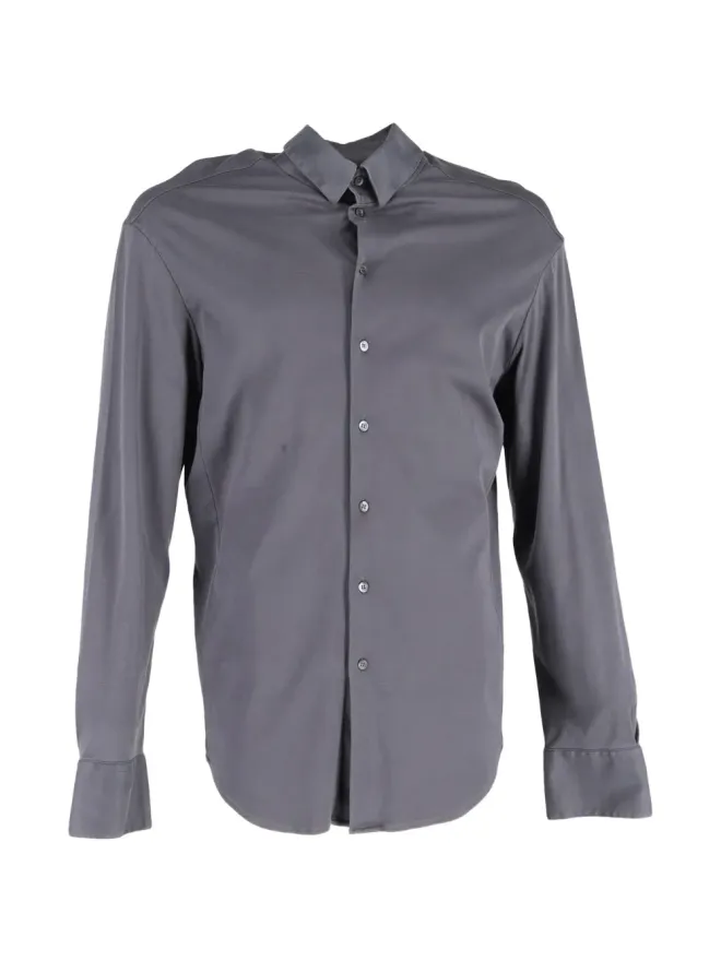 Giorgio Armani Pre-Owned Giorgio Armani Pre-Owned ボタンダウンシャツ - Blueの商品画像