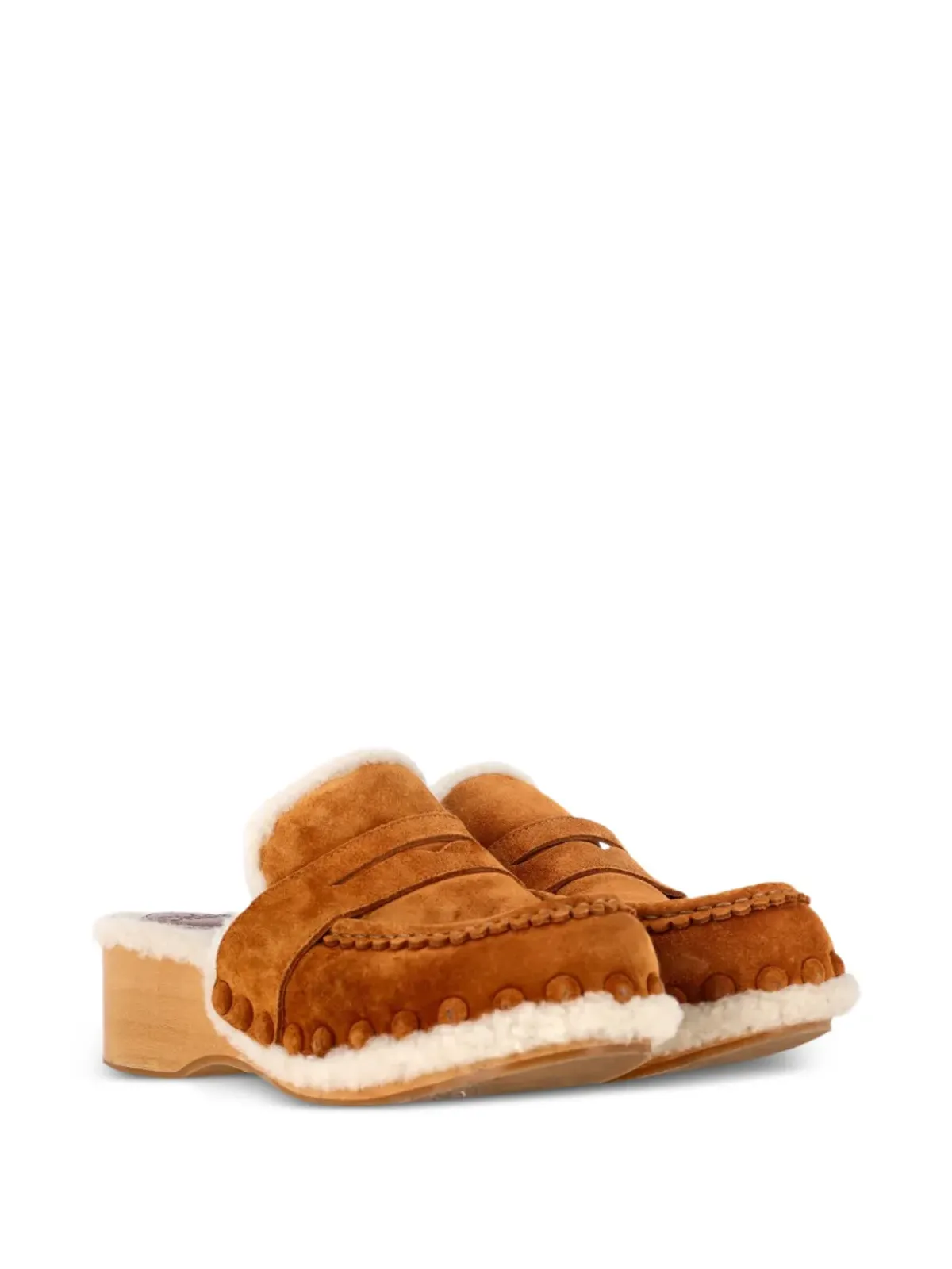 Chloé Vintage ジョイ シアーリングライニング ムール - ブラウン - 画像2