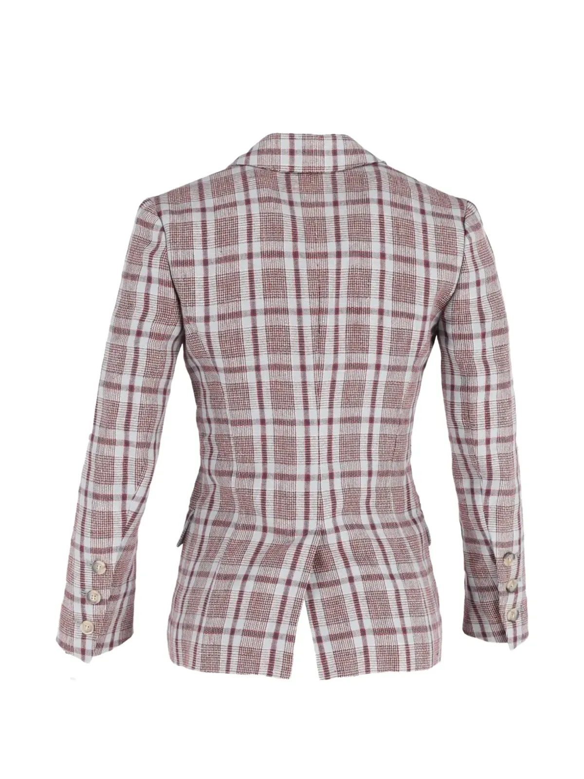 Isabel Marant Vintage 格子柄ブレザー - Neutrals - 画像2
