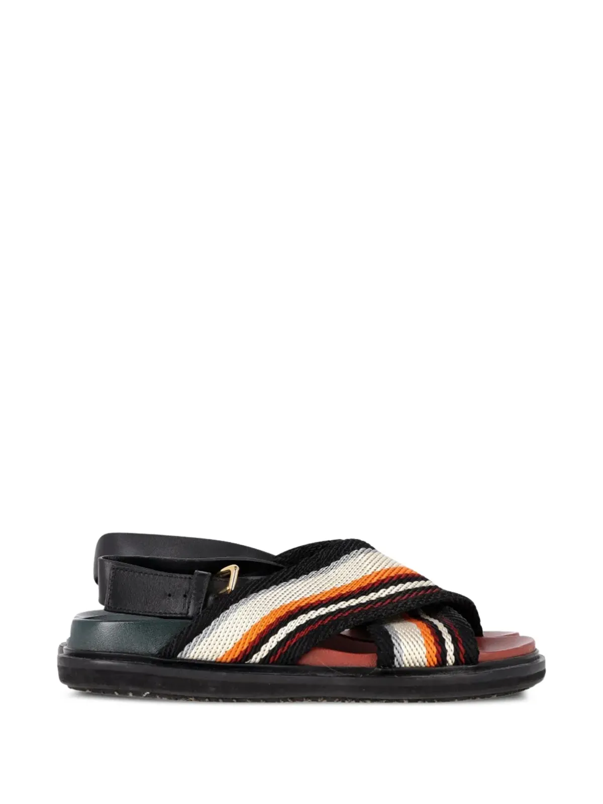 Marni Pre-Owned Fussbett sandals - ブラック - 画像1