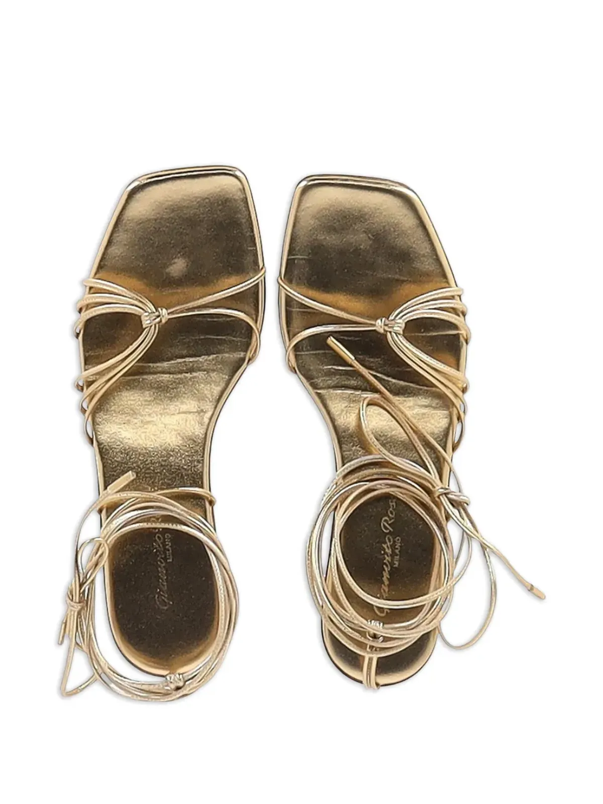 Gianvito Rossi Sylvieストラップサンダル - 画像4