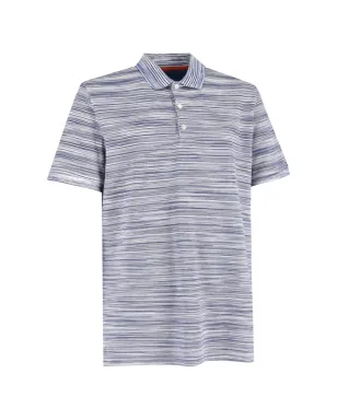 Missoni Pre-Owned スラブショートスリーブポロシャツ - ホワイト - サムネイル1