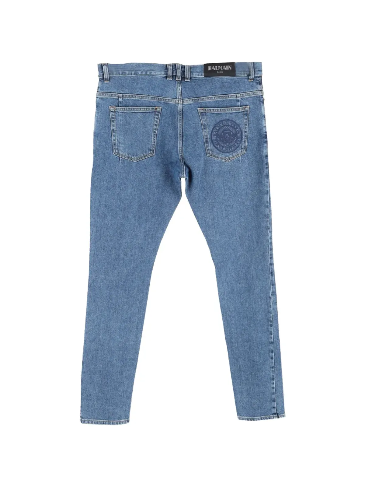 Balmain Pre-Owned 五つポケットジーンズ - 画像2
