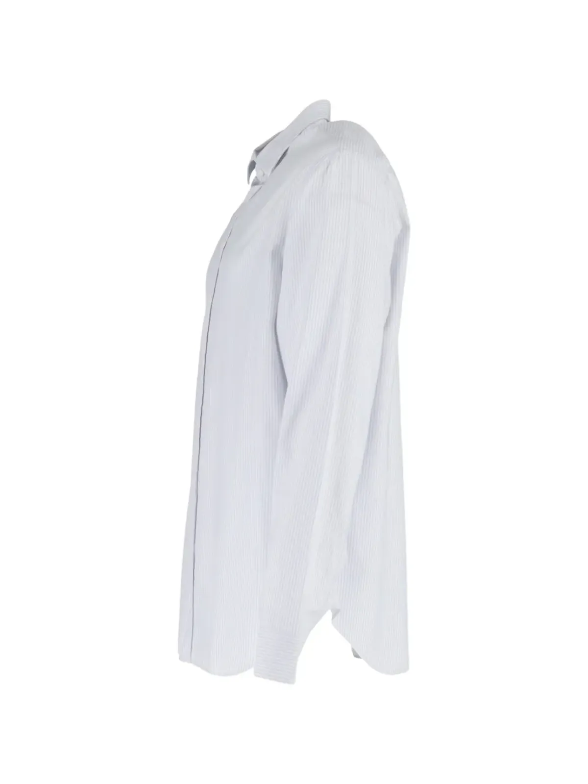 Giorgio Armani Pre-Owned striped cotton shirt - White - 画像3
