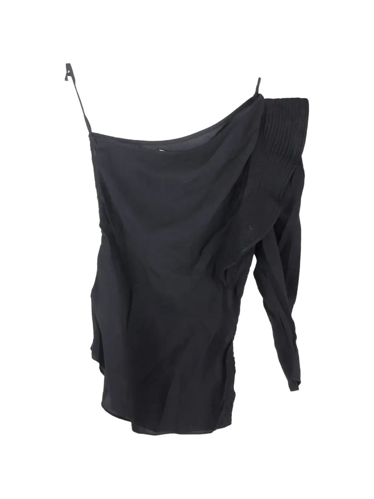 Isabel Marant Vintage ラッフル付きワンショルダートップ - 画像2