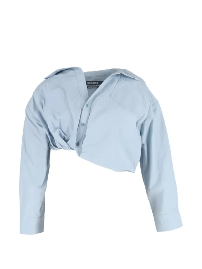 Jacquemus Pre-Owned Jacquemus Pre-Owned Mejean クロップドシャツの商品画像