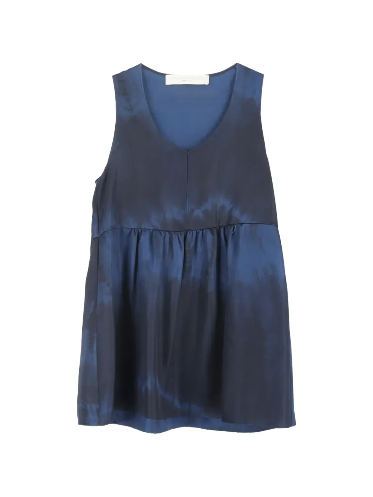 Stella McCartney Pre-Owned タイダイ染めシルクトップ - 画像1