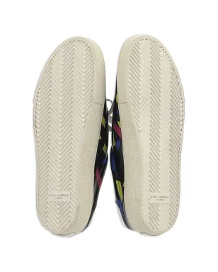 Saint Laurent Pre-Owned プリント入り レースアップスニーカー - サムネイル5