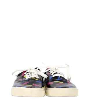 Saint Laurent Pre-Owned プリント入り レースアップスニーカー - サムネイル2