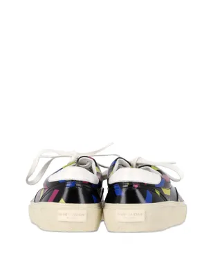 Saint Laurent Pre-Owned プリント入り レースアップスニーカー - サムネイル3