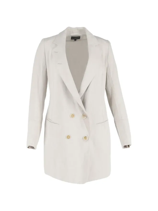 Ann Demeulemeester Vintage Ann Demeulemeester Vintage ダブルブレスト レースアップ コートの商品画像