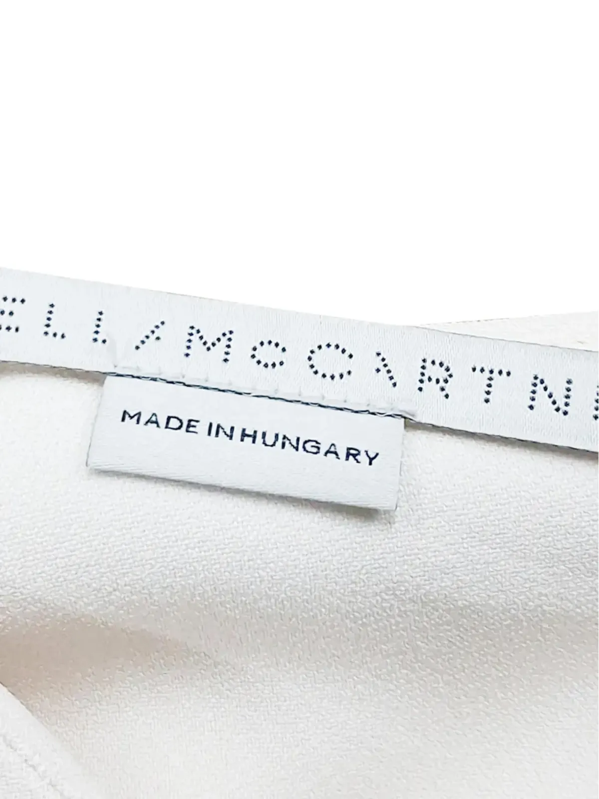 Stella McCartney Pre-Owned ケープ風フリンジビーズ付きミニドレス - ベージュ系 - 画像3