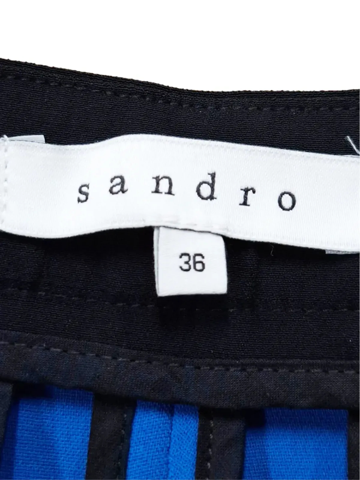SANDRO 隠しファスナー付きパンツ - 画像3