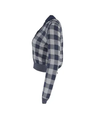 Rachel Comey チェック柄長袖ポロシャツ - サムネイル3