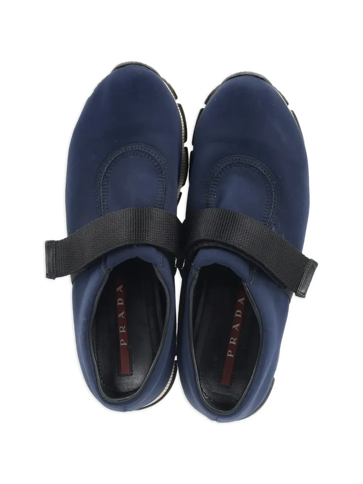 Prada Pre-Owned スリップオン スニーカー - 画像4