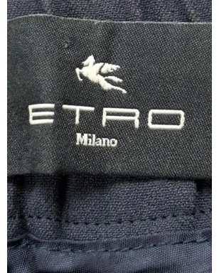 Etro Vintage ドローストリングディテールパンツ - サムネイル3