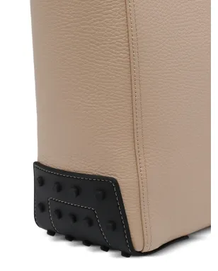 Tod's gommino ジップ付きレザーショルダーバッグ - サムネイル4