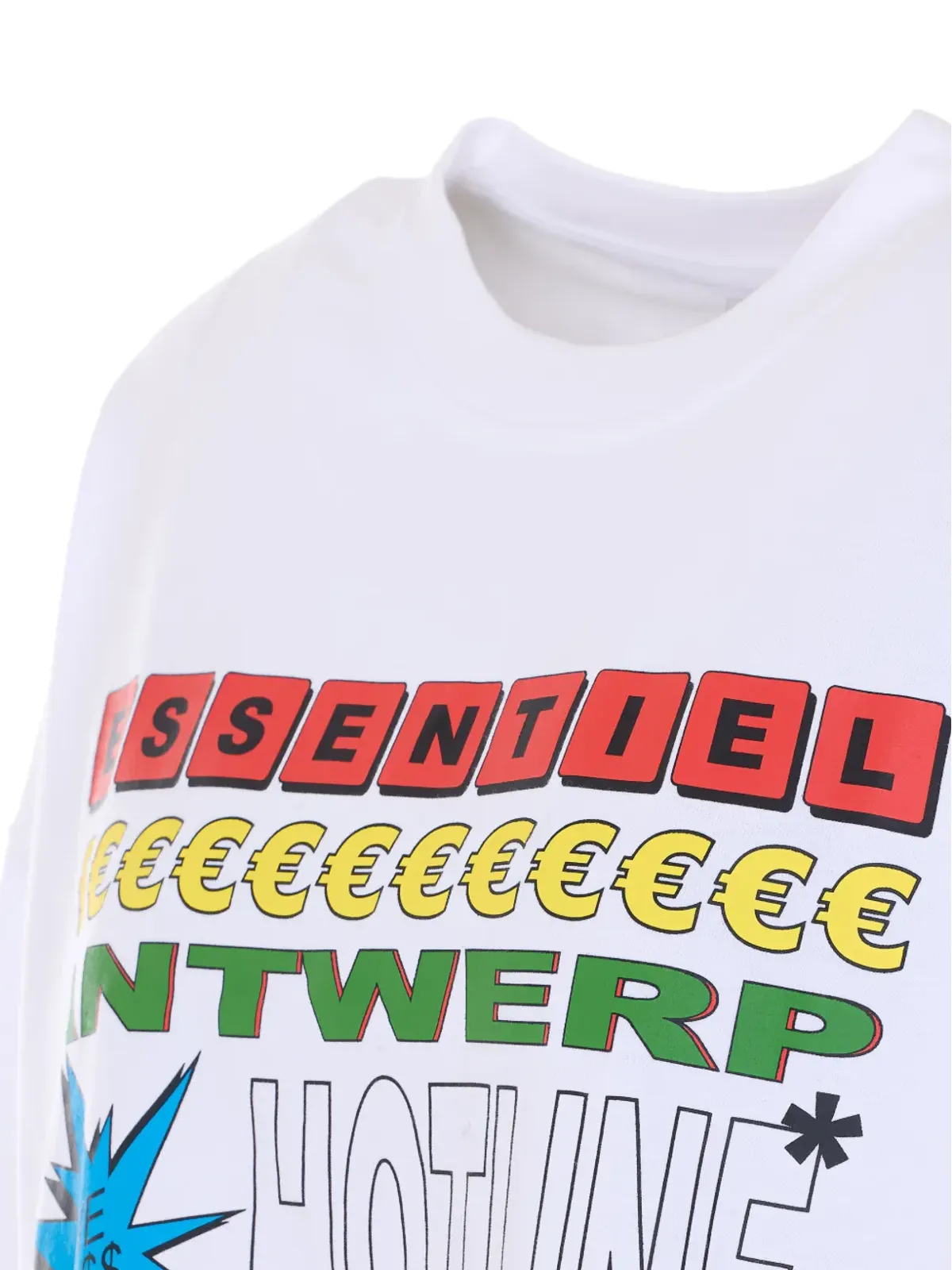 Essentiel Antwerp プリント クルーネック Tシャツ - ホワイト - 画像3