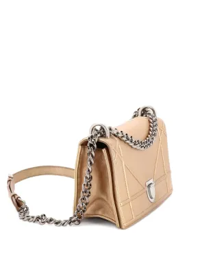 Christian Dior Pre-Owned ディオラマ・フラップバッグ カーフスキン ショルダーバッグ メタリック - サムネイル1