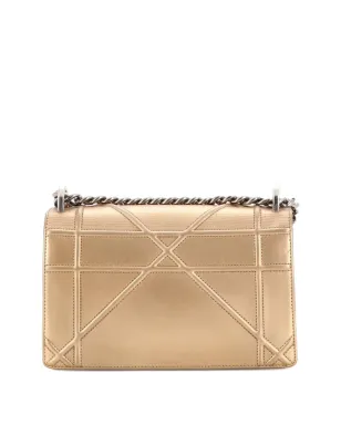 Christian Dior Pre-Owned ディオラマ・フラップバッグ カーフスキン ショルダーバッグ メタリック - サムネイル2