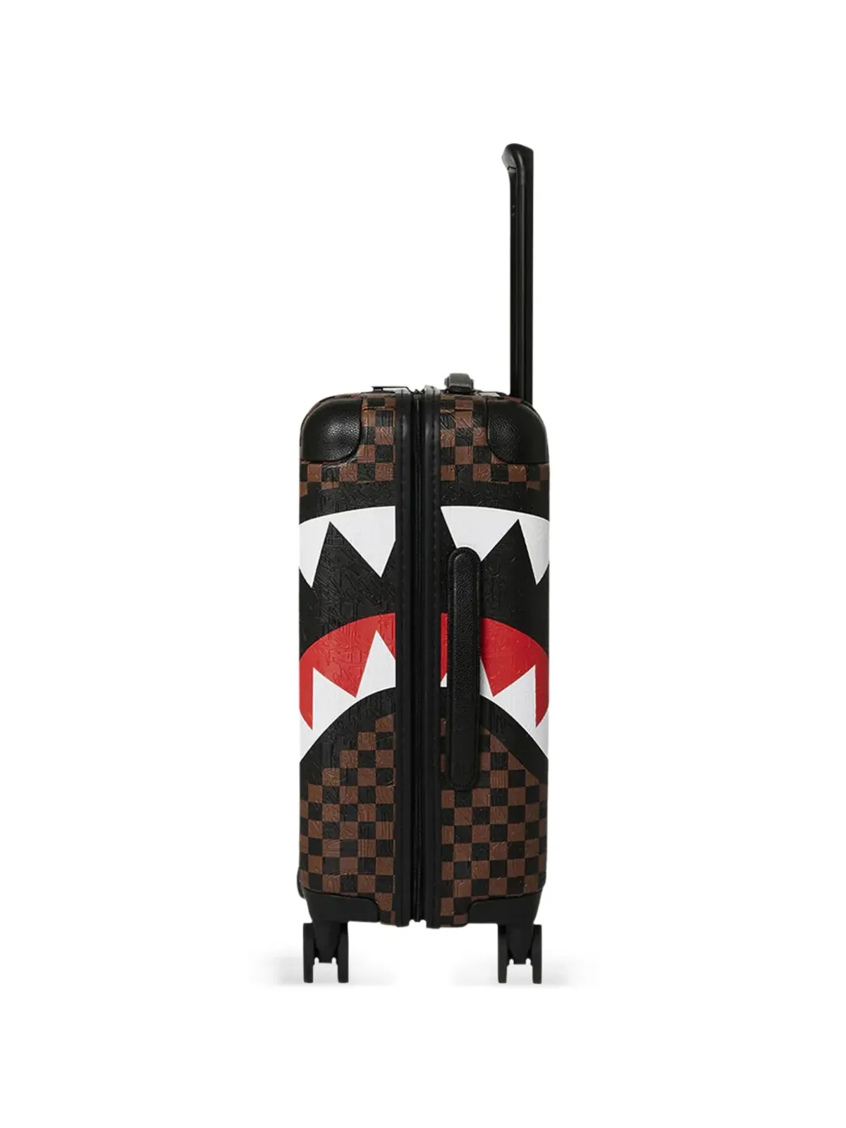 Sprayground サメ柄チェックのスーツケース - 画像3