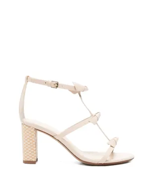 Alexandre Birman ノットディテール レザーサンダル - サムネイル1
