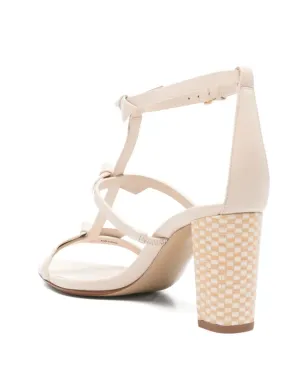 Alexandre Birman ノットディテール レザーサンダル - サムネイル3