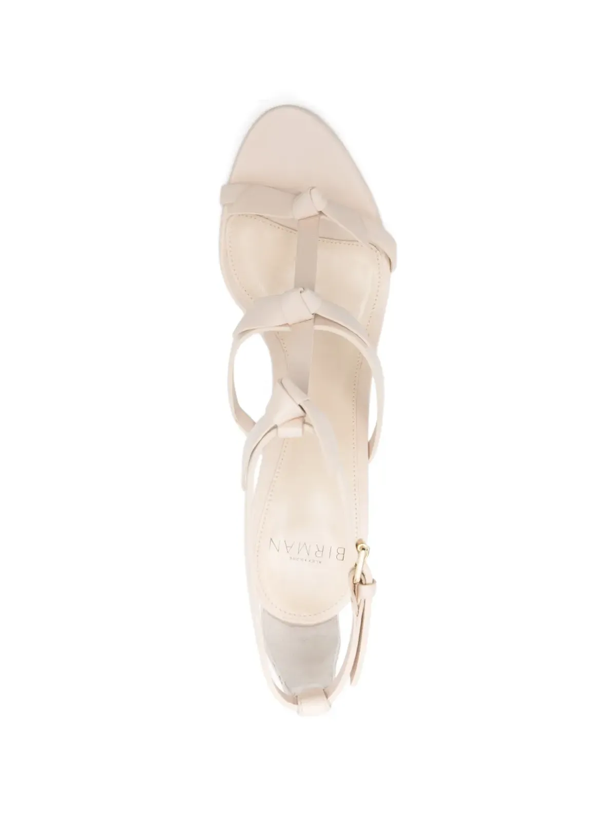 Alexandre Birman ノットディテール レザーサンダル - 画像4