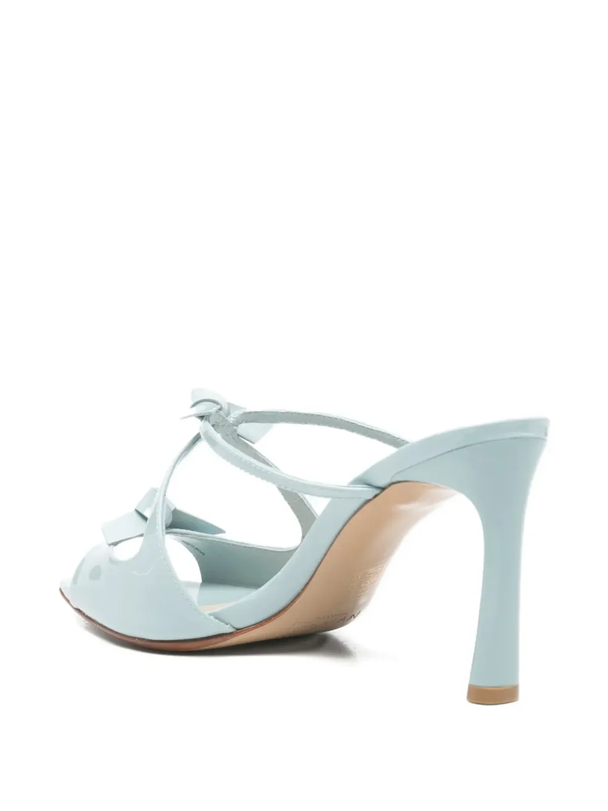 Alexandre Birman ロリタ レザーサンダル - ブルー - 画像3