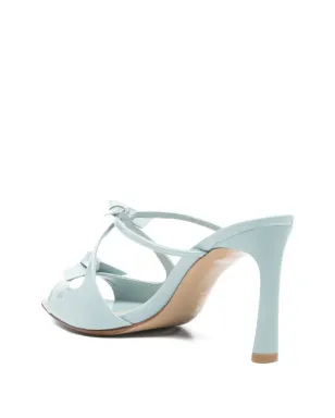 Alexandre Birman ロリタ レザーサンダル - ブルー - サムネイル3
