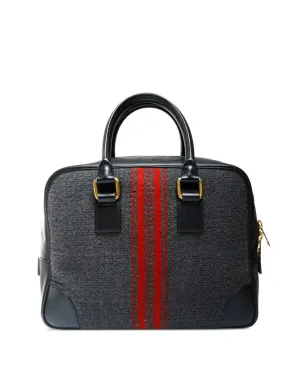 Celine Pre-Owned ビンテージ 2000年代ストライプウール トートバッグ - サムネイル1