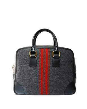 Celine Pre-Owned ビンテージ 2000年代ストライプウール トートバッグ - サムネイル2