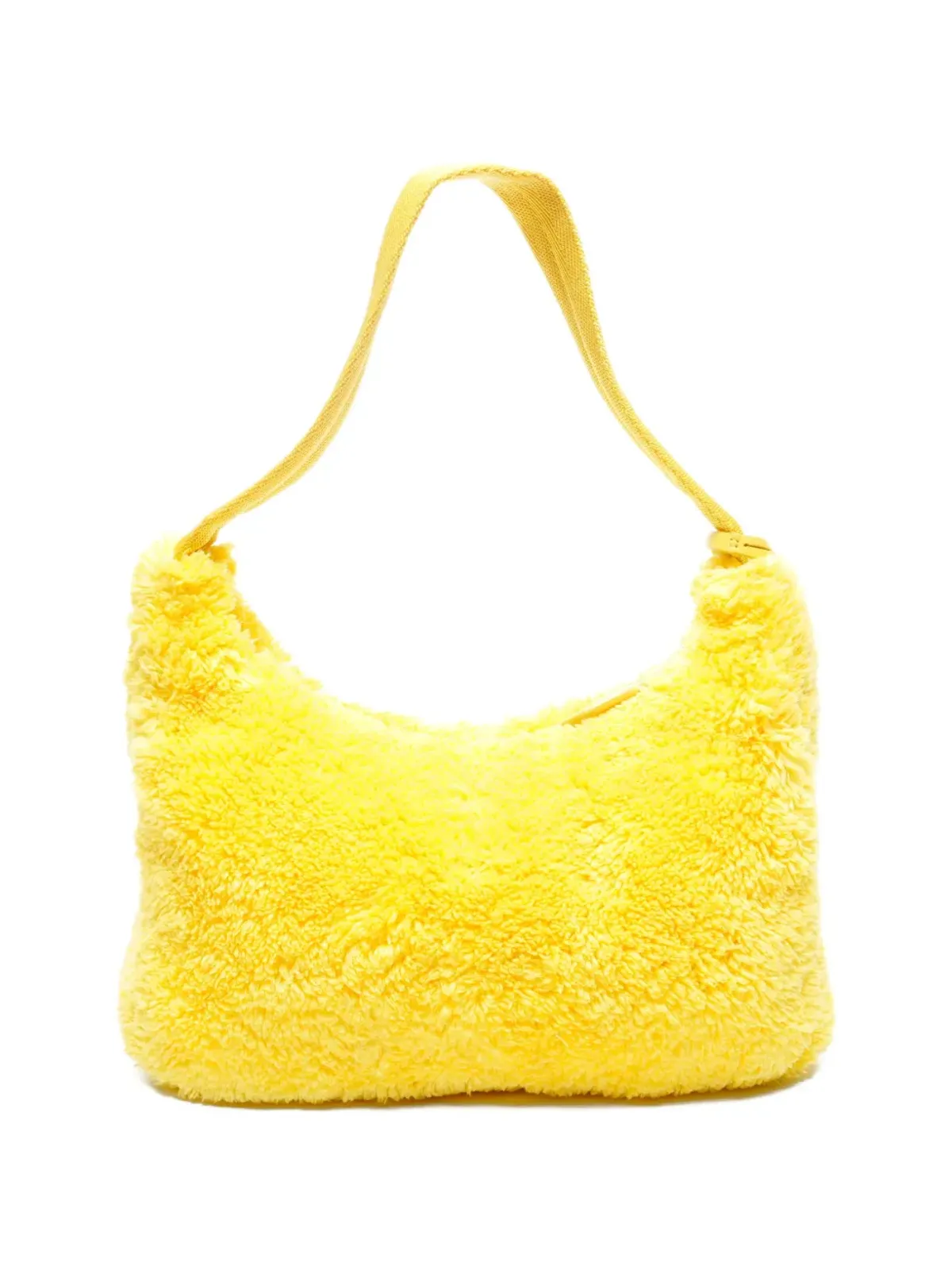 Prada Pre-Owned 2022 Spugna terry shoulder bag - Yellow - 画像2