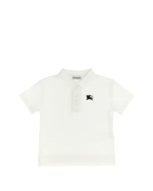 Burberry Kids equestrian knight embroidery johane polo shirt - サムネイル1