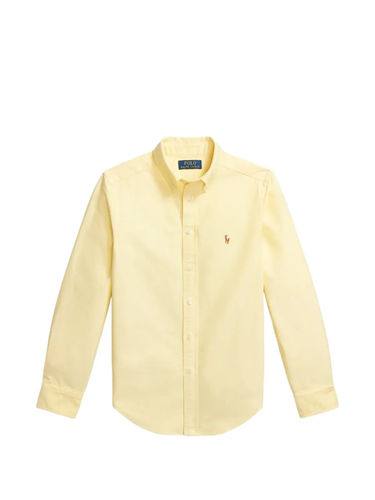 POLO RALPH LAUREN KIDS ロゴ刺繍ボタンダウンシャツ - Yellow - 画像1