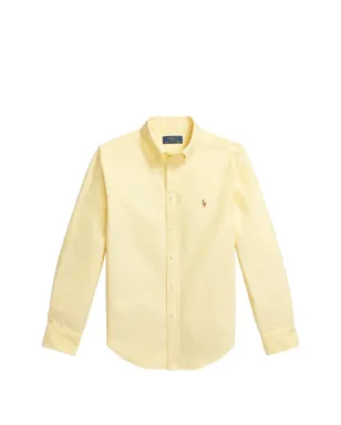 POLO RALPH LAUREN KIDS ロゴ刺繍ボタンダウンシャツ - Yellow - サムネイル1