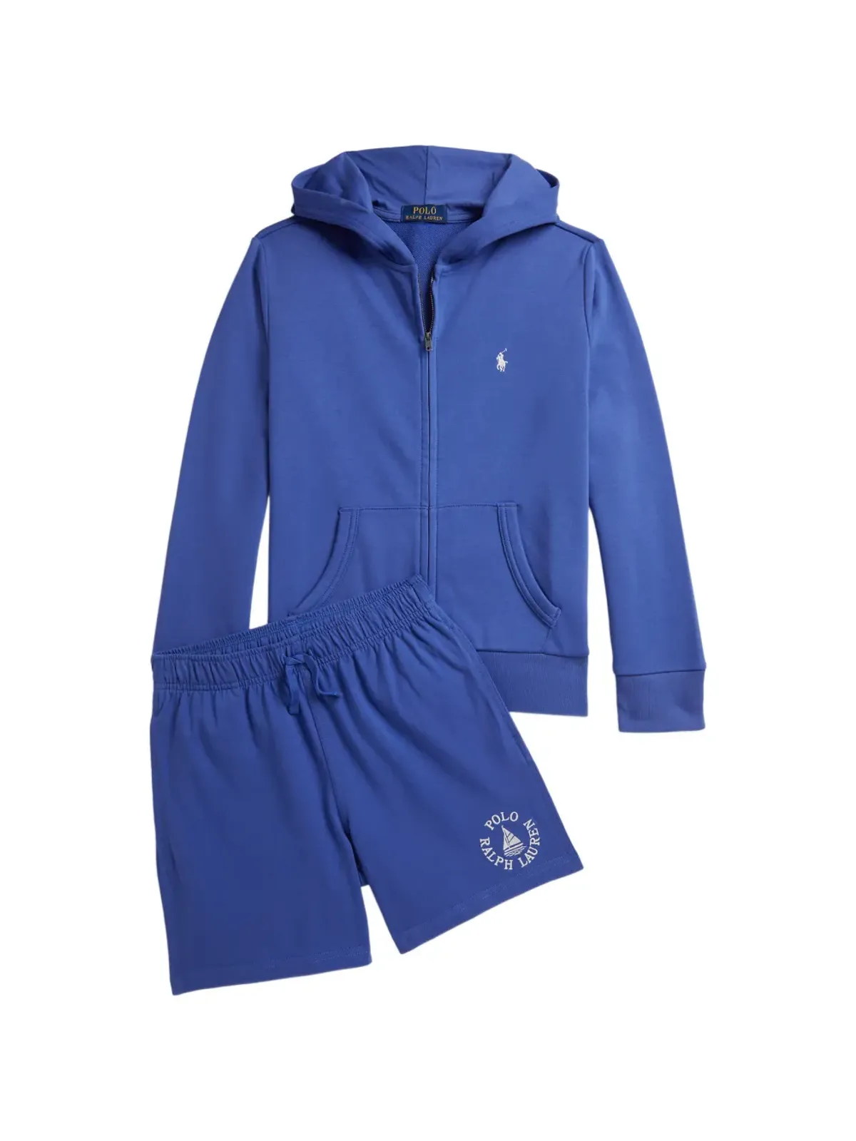 POLO RALPH LAUREN KIDS ロゴ フレンチテリー フルジップ フーディ - 画像3