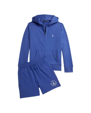 POLO RALPH LAUREN KIDS ロゴ フレンチテリー フルジップ フーディ - サムネイル3