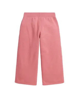 POLO RALPH LAUREN KIDS embroidered wide-leg sweatpant - Pink - サムネイル2