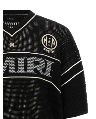 AMIRI スポーツ刺繍VネックTシャツ - サムネイル3
