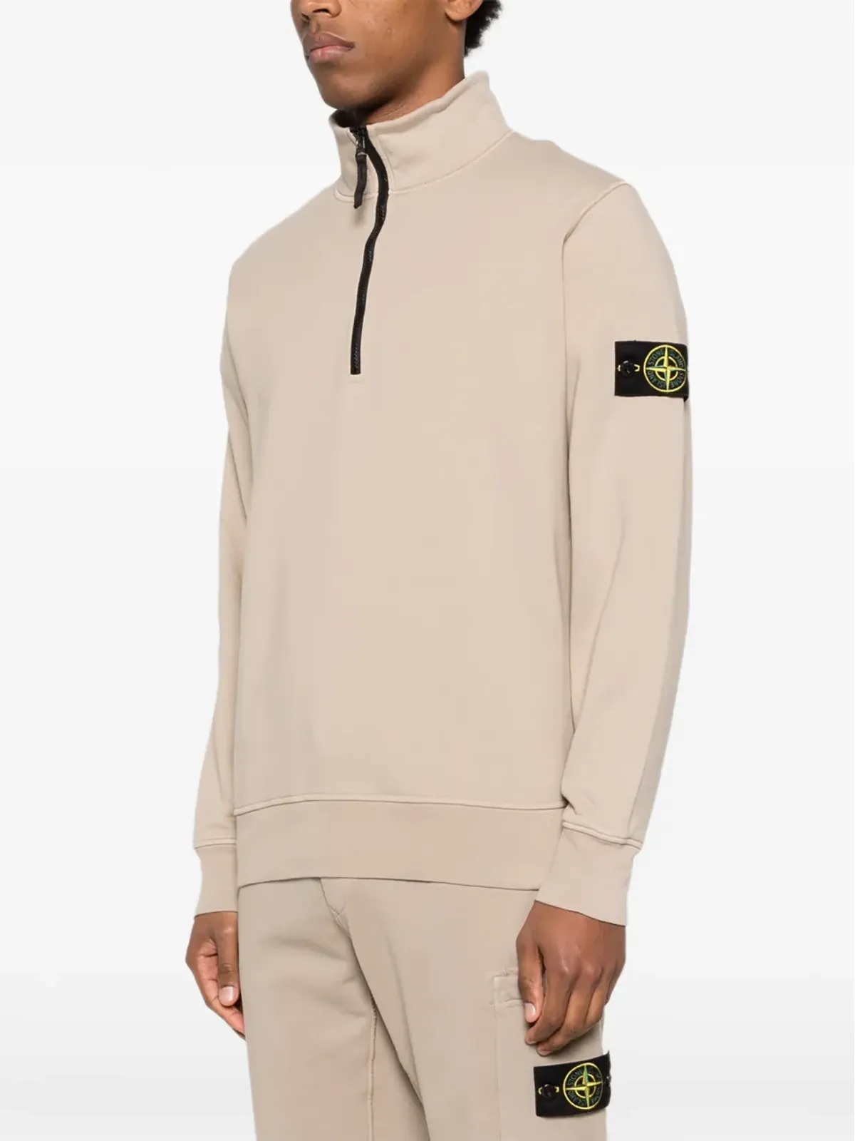Stone Island ハーフジップ スウェットシャツ - 画像3
