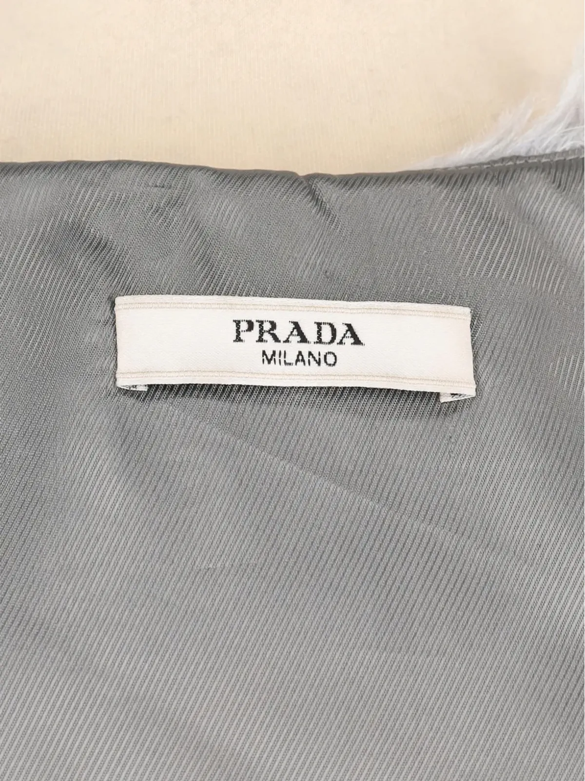Prada Pre-Owned クロップドジャケット（グレー） - 画像5