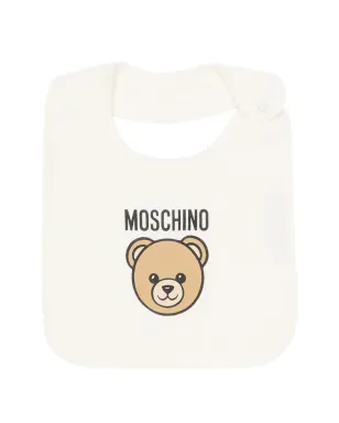 Moschino Kids bear hat babygrow set - Neutrals - サムネイル4